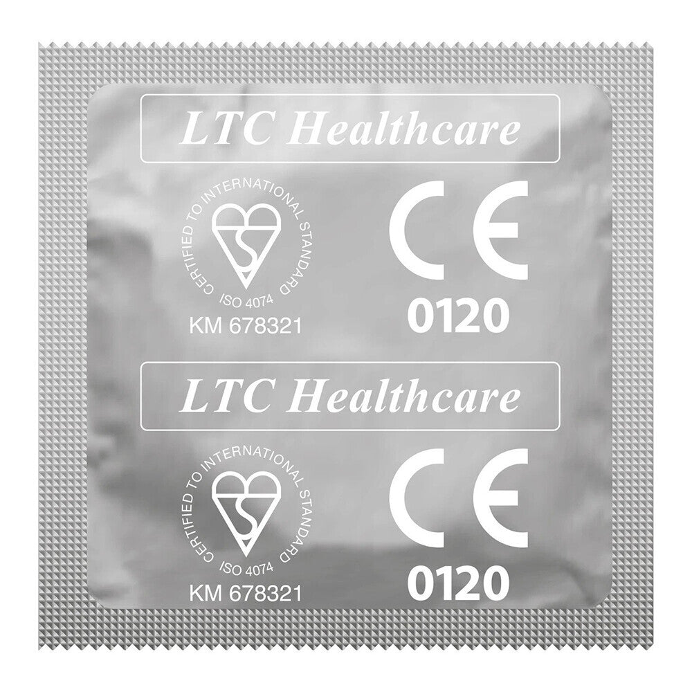 EXS Air Thin condom packet close-up.