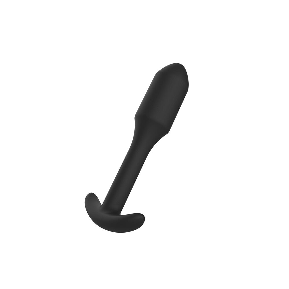 Black smooth anal plug from Toy Joy.