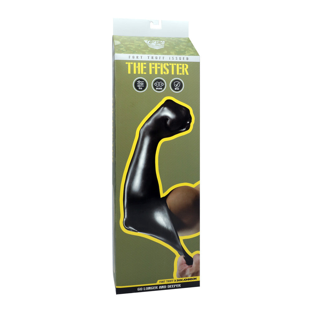 Packaging of Doc Johnson's The FFISTER Black.