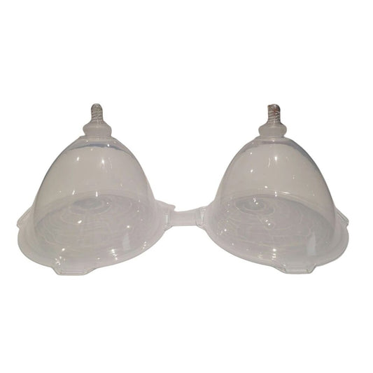 Clear plastic cups awaiting a daring drop of your favorite drink. Bottoms up, darling!