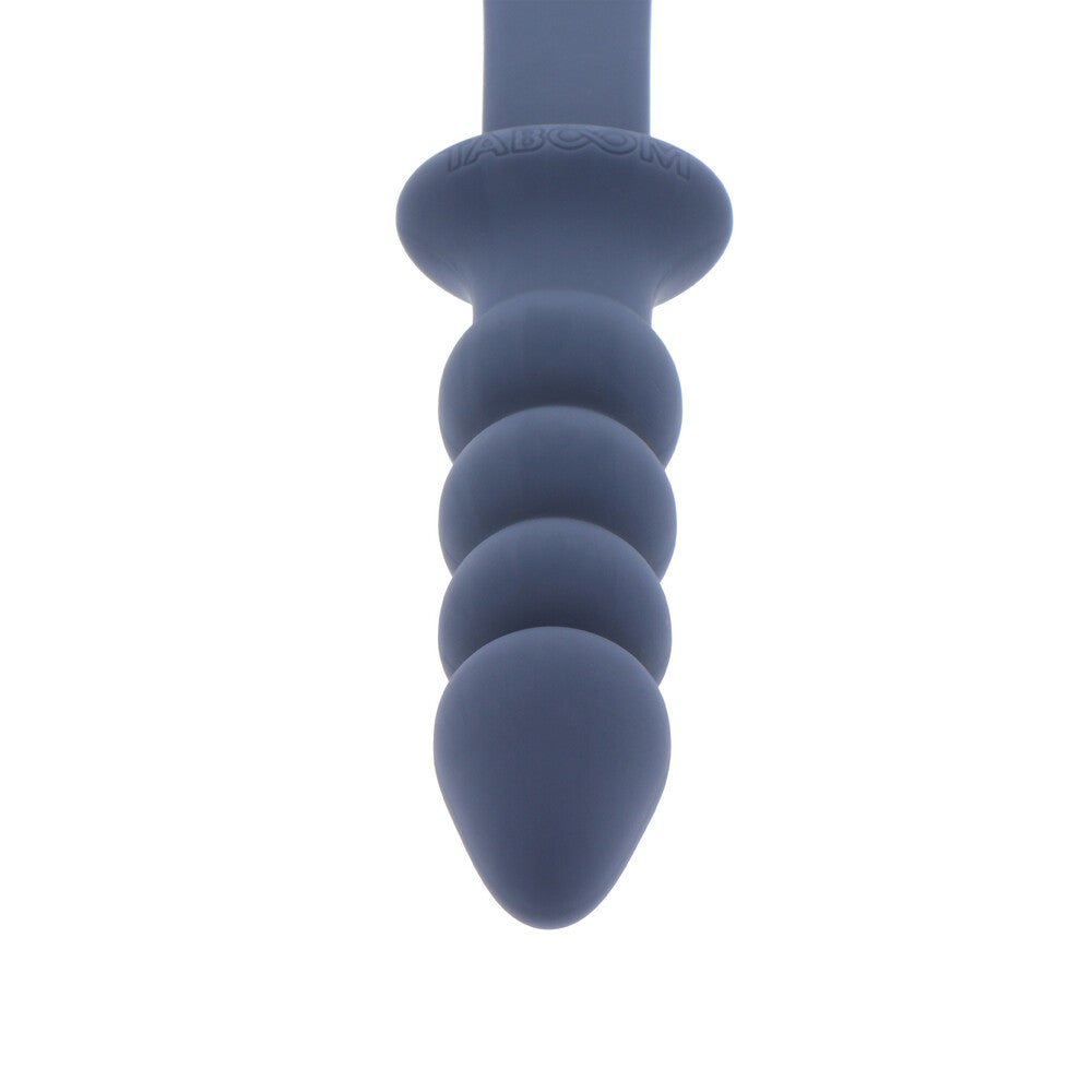 Blue Taboom silicone beaded plug