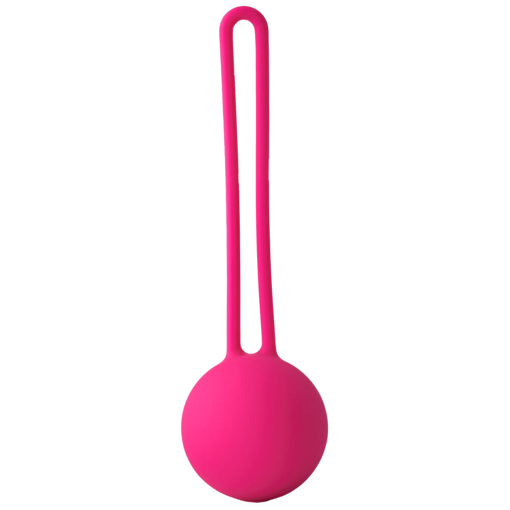 Pink Flirts Kegel ball for pelvic floor fitness.
