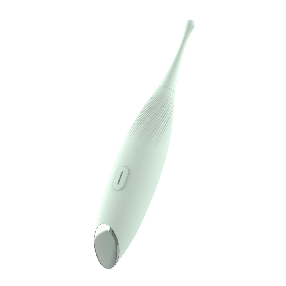 Dream Toys Glam Pin Point Stimulator in mint green.