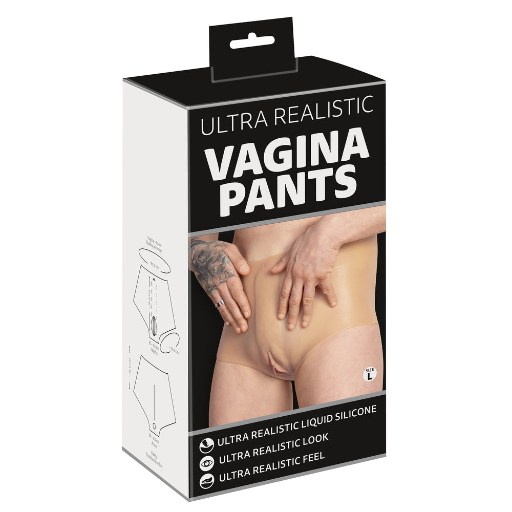 Ultra-realistic vagina pants by You2Toys, packaged.