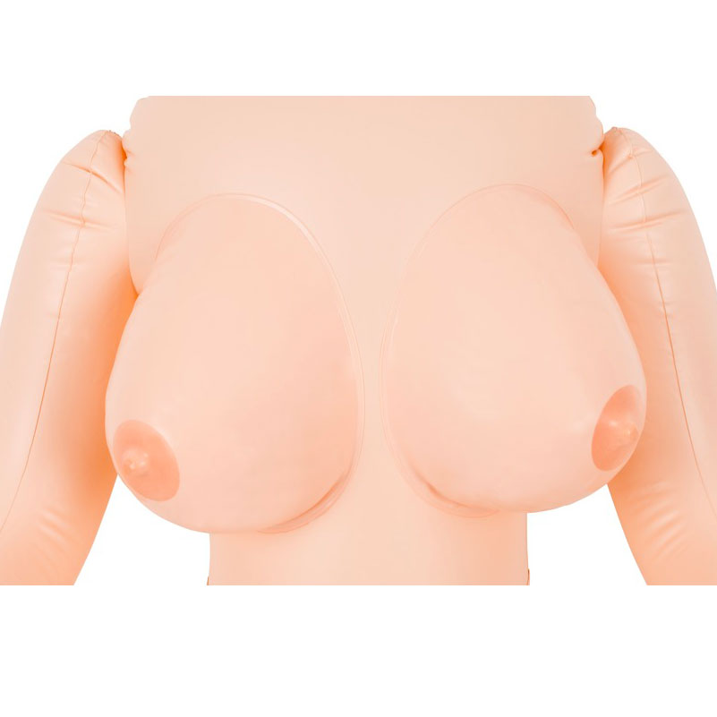 Inflatable doll torso