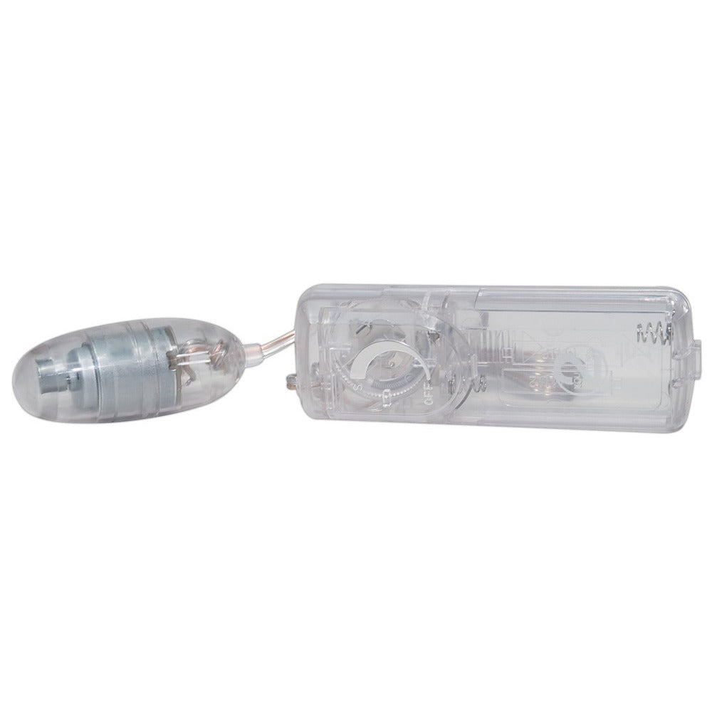 Clear bullet vibrator from You2Toys for tantalising pleasure.