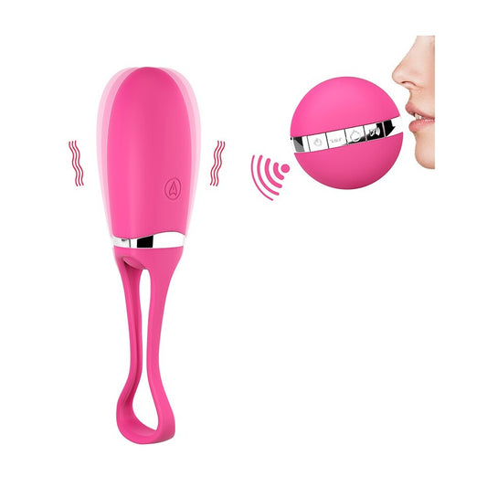 Pink Dorcel vibrator and remote control, pleasure in your own hands.