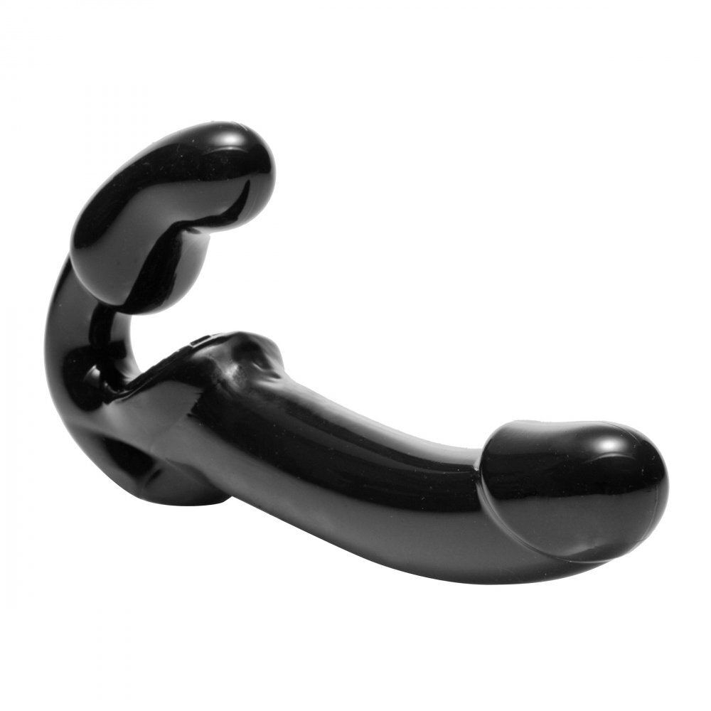 Black Revolver G-Spot Strapless Dildo