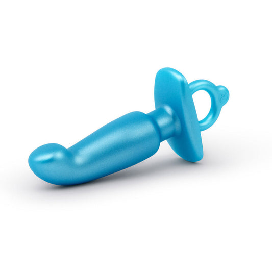 Teal prostate plug by B-Vibe for explorative fun