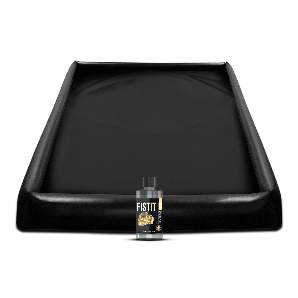 Fist It Inflatable Play Sheet with Fist It Lube.