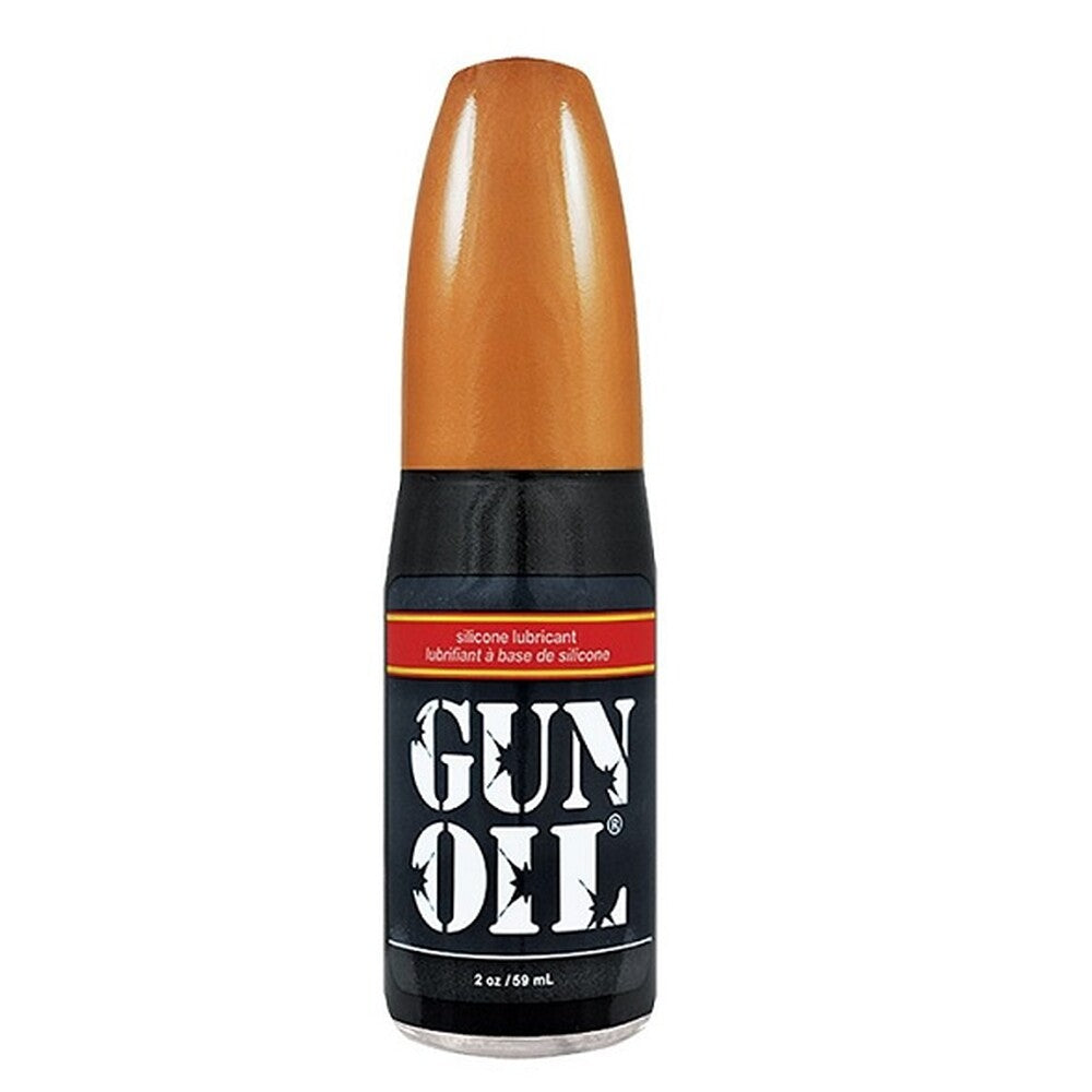 Gun Oil transparent lubricant bottle, 59ml.