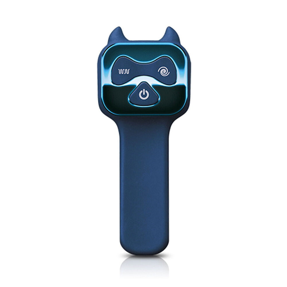 Blue Renegade Orbit prostate massager device.