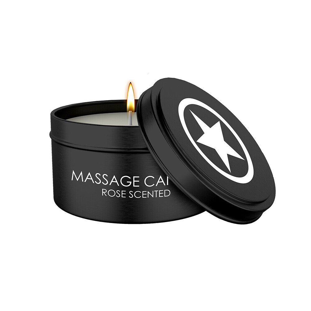 Rose Scented Massage Candle