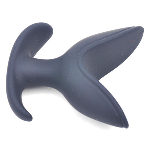 Here's a try:
Dare to delve? This sleek, black silicone butt plug promises a tantalising touch of forbidden pleasure. A moment of elegant naughtiness.