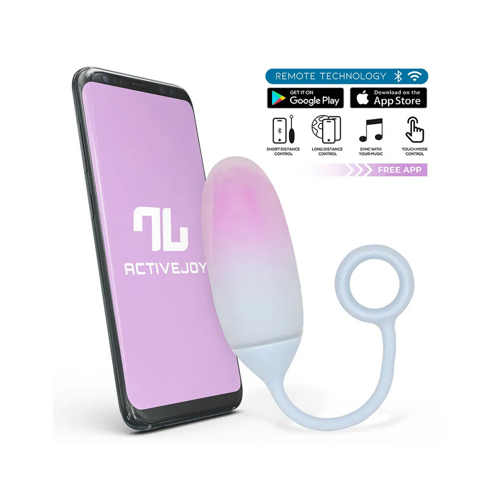 Vibrating egg with phone app control for extra fun.