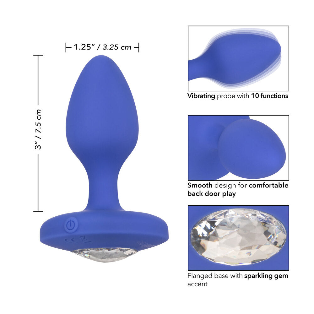 Experience pure bliss with our vibrating butt plug, a gem for the pleasure-seeker. Smooth, sensual, and utterly captivating.