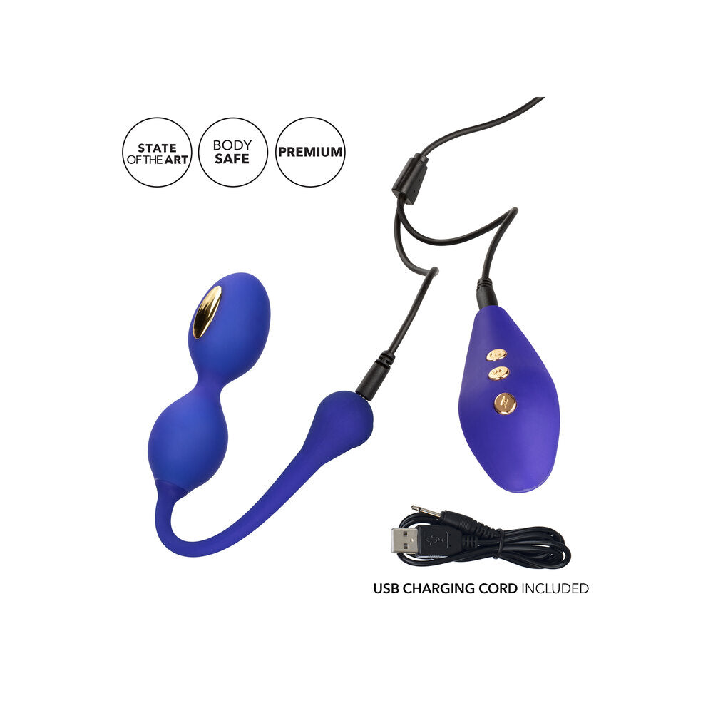 Impulse Intimate Estim kegel exerciser, dual remote, USB charging cord for pelvic floor fun!