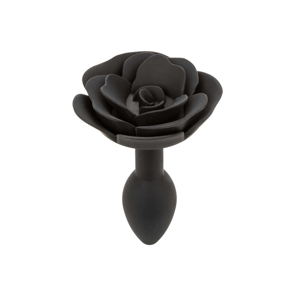 Black rose anal plug.