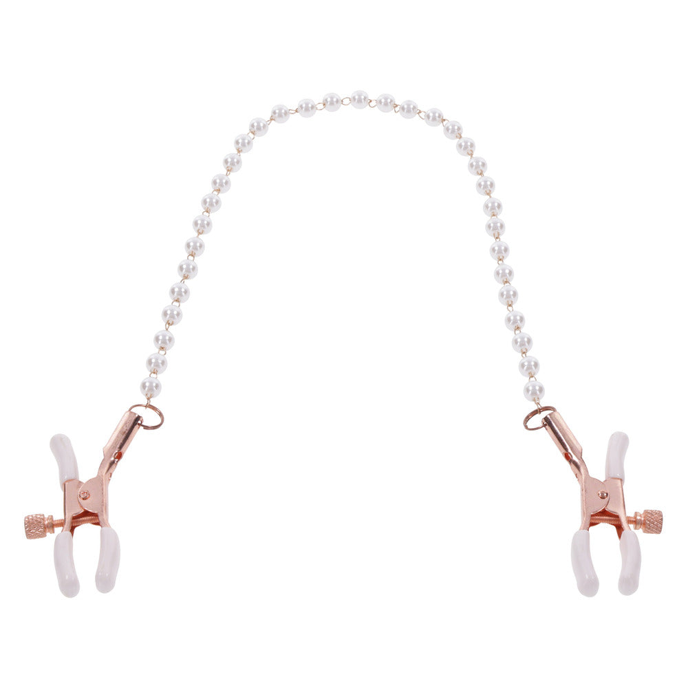 Pearl nipple clamps