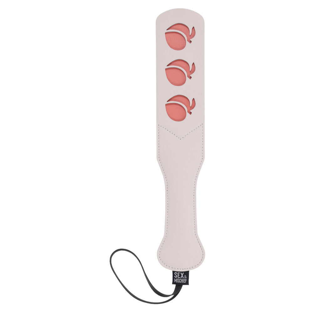 Peach emoji paddle from Sex & Mischief.