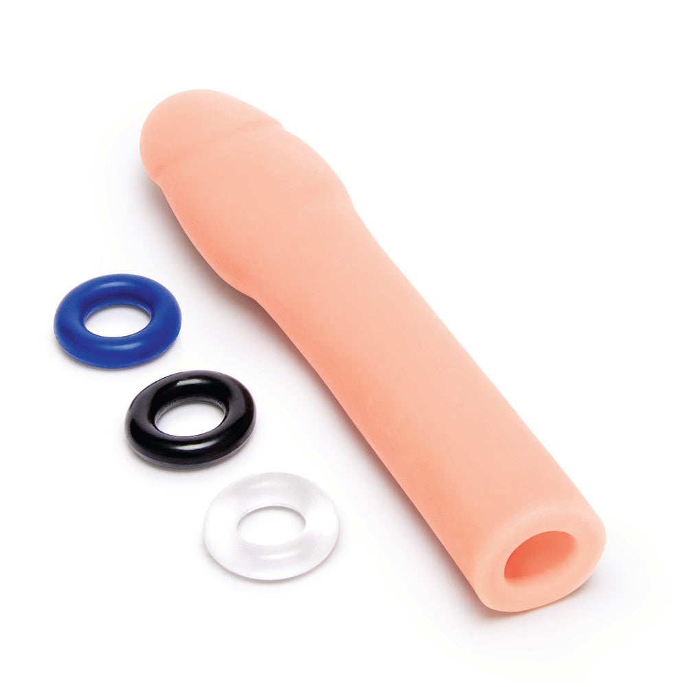 Size Up penis extender with assorted cock rings