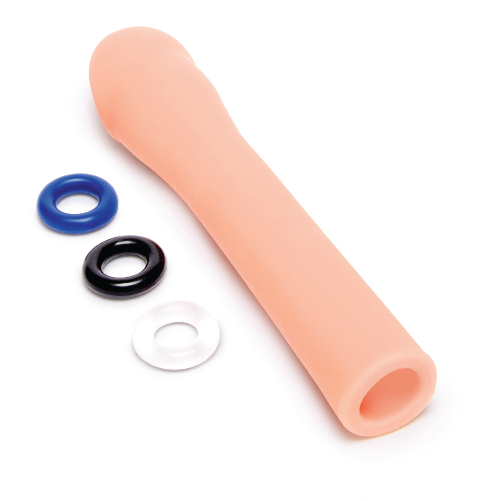Size Up penis extender with cock rings