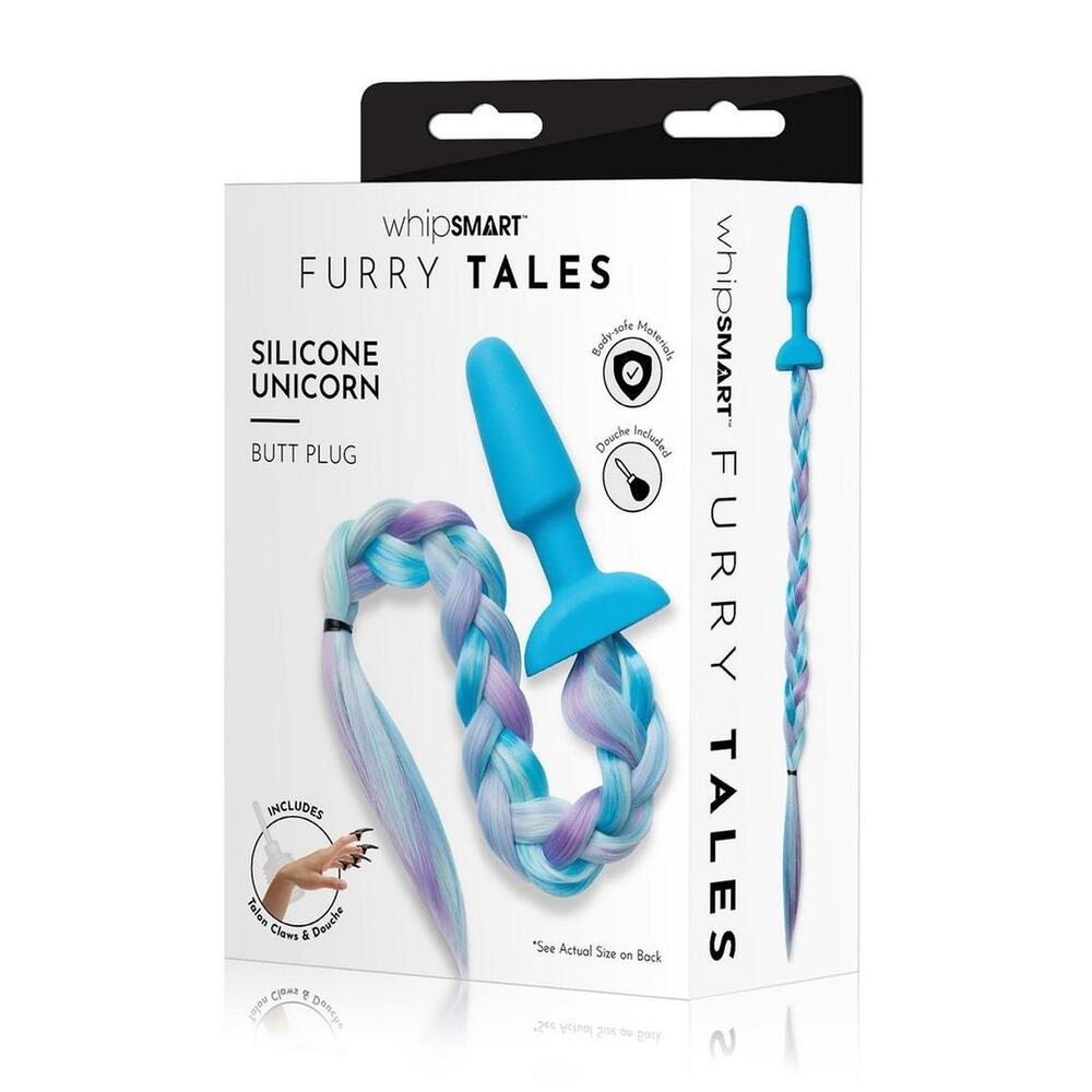 Furry Tales Silicone Unicorn Butt Plug by Whipsmart.