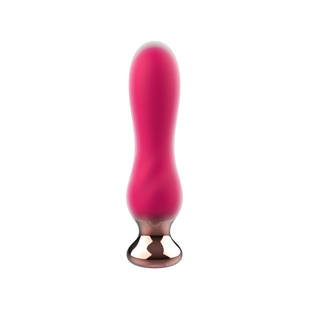 Elegant pink butt plug for tantalising pleasure, a cheeky treat from Toy Joy sex toys.