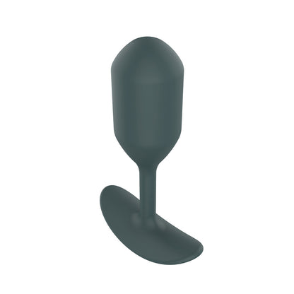 Teal weighted anal plug from ToyJoy, The Champ, for adventurous play.
