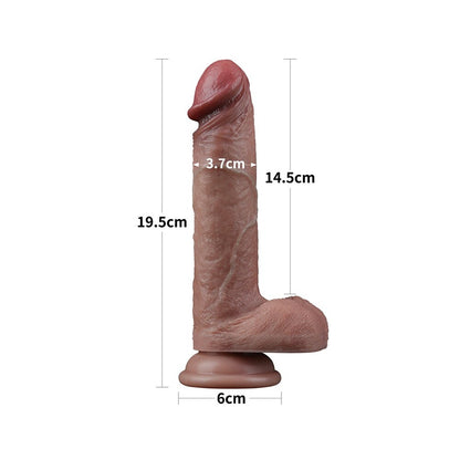 Lovetoy Dual Layered Dildo with Measurements