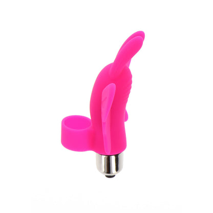Pink ToyJoy Butterfly Pleaser finger vibe. A cheeky way to buzz around and explore your desires.