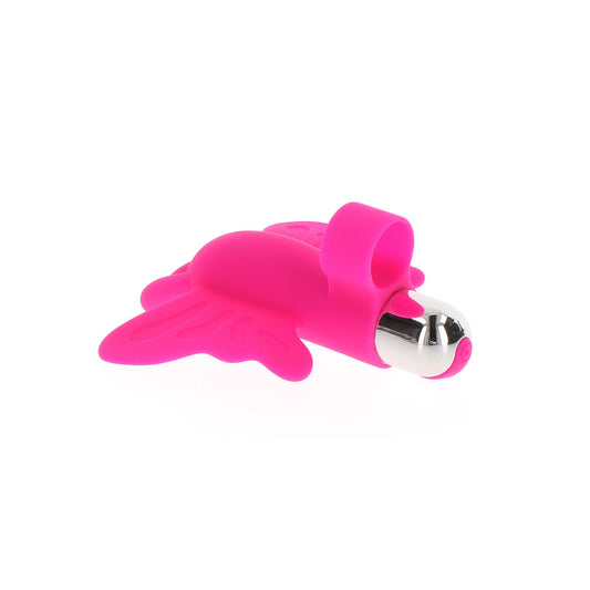 Pink Butterfly Pleaser finger vibe sex toy from ToyJoy.
