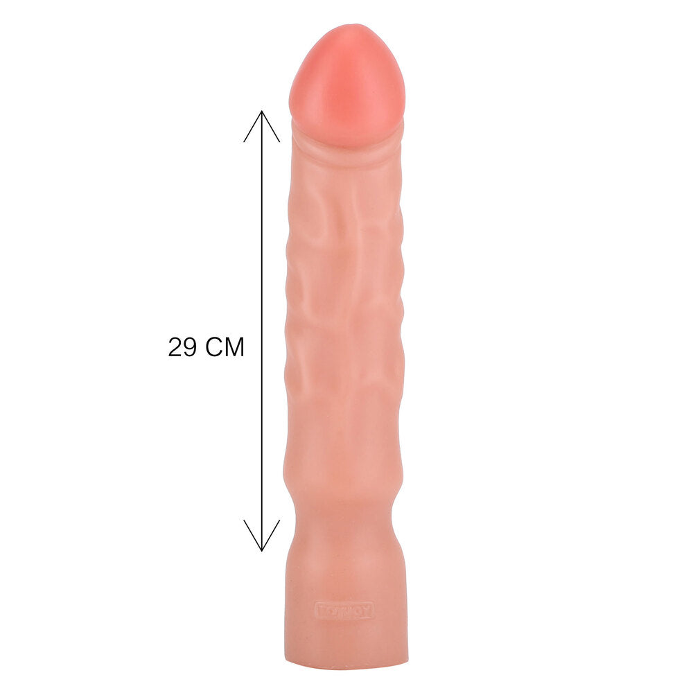 ToyJoy Big Boy dildo showing length of 29 cm.