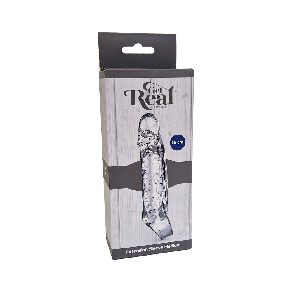 ToyJoy Get Real Medium Extension Sleeve in Packaging