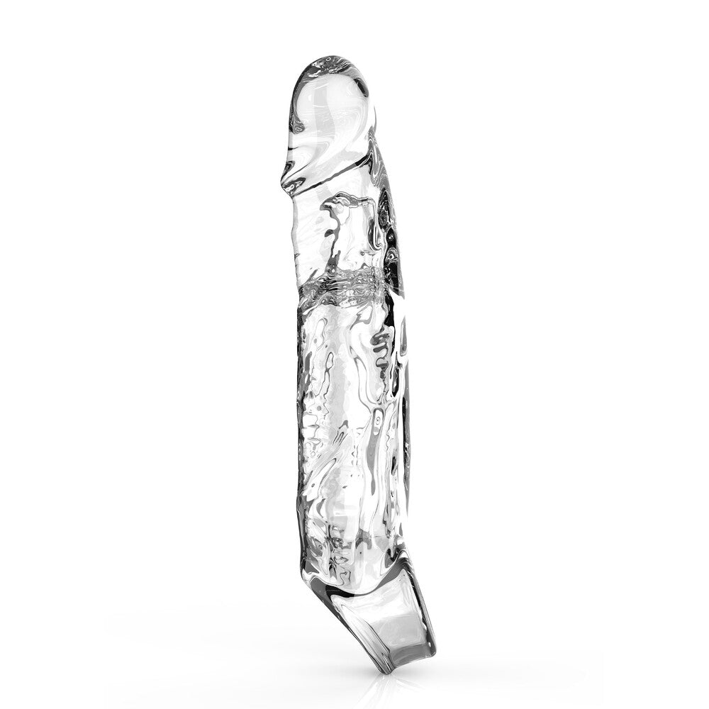 Clear penis extension sleeve