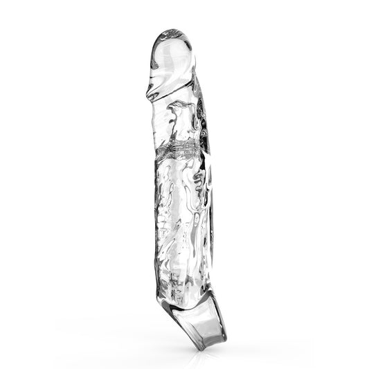Clear penis extension sleeve