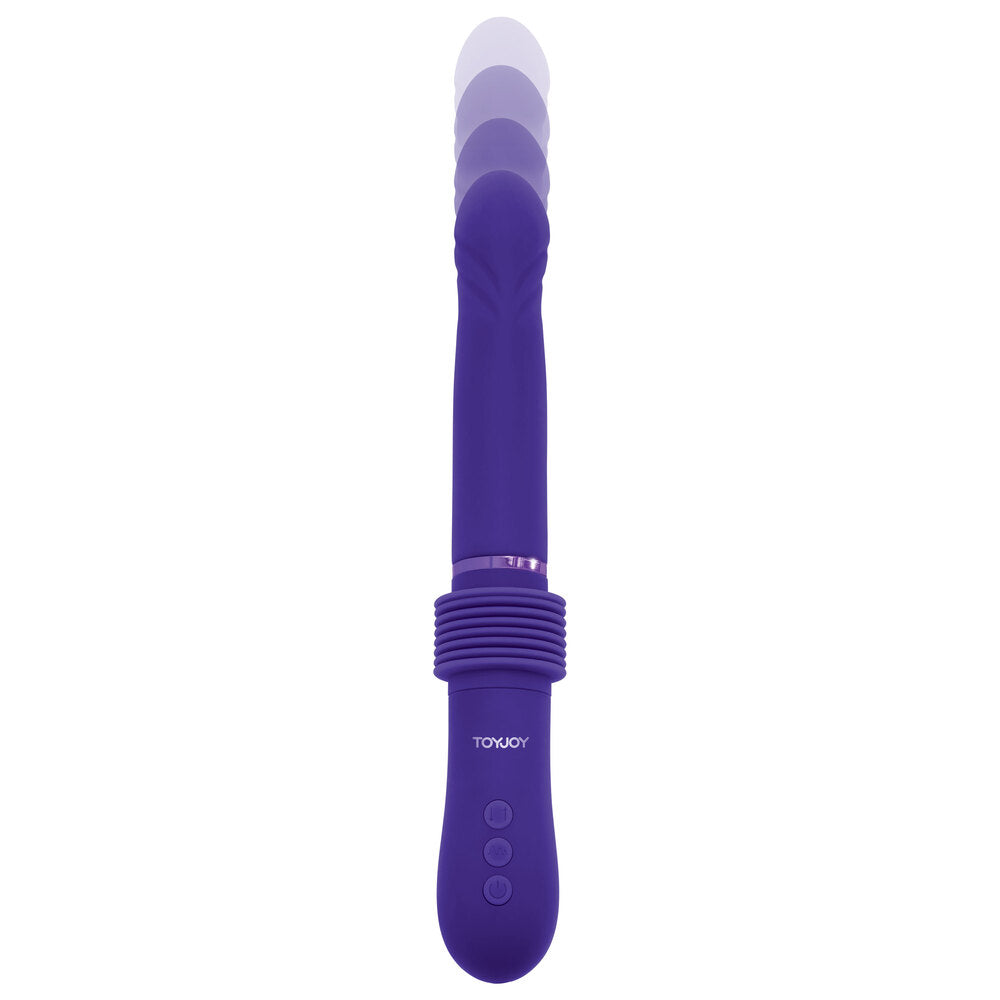 Purple ToyJoy Supreme Thruster 2 Vibrator for pleasure