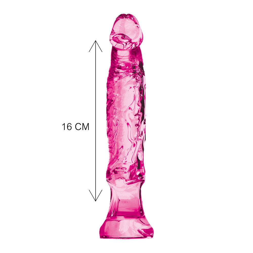 Pink pleasure: Anal starter six inch dildo from ToyJoy.
