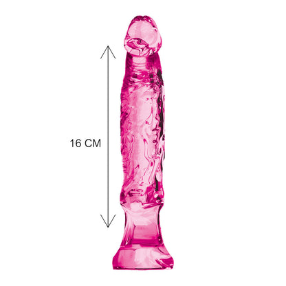 Pink pleasure: Anal starter six inch dildo from ToyJoy.