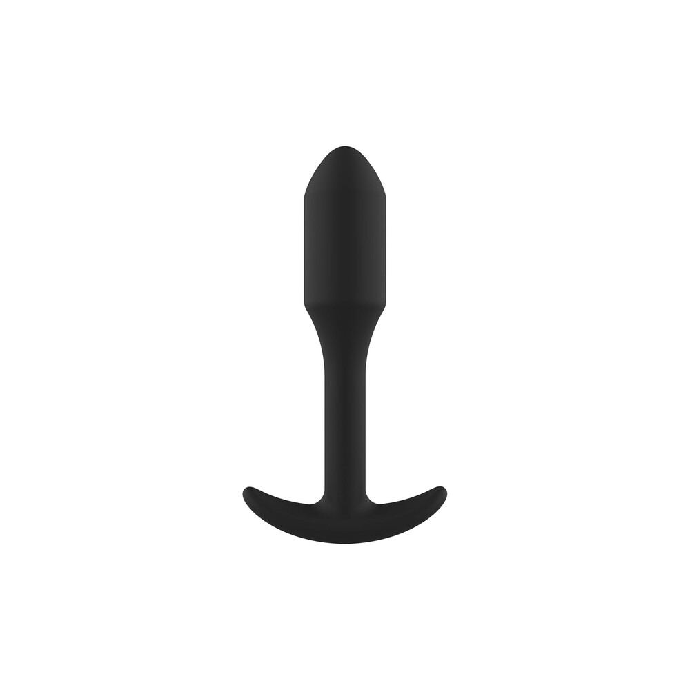 Black anal plug toy from ToyJoy Sex Toys.
