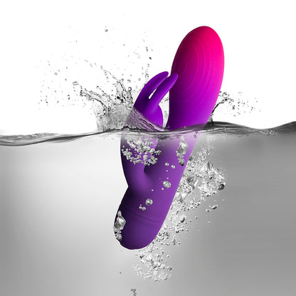 Rocks Off GloGirl Rabbit Vibrator in Water