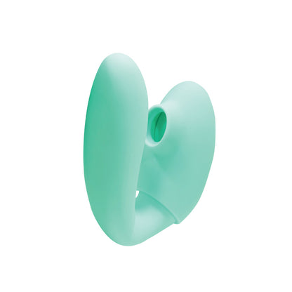 Xocoon couples' foreplay toy in turquoise, bringing a playful vibe.
