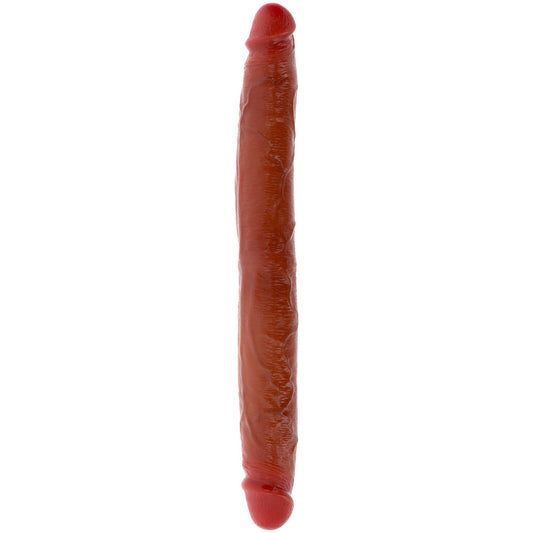 Silicone double-ended dong toy.