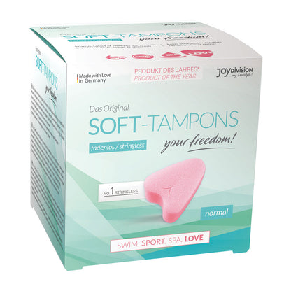 Stringless soft tampons: discreet period protection