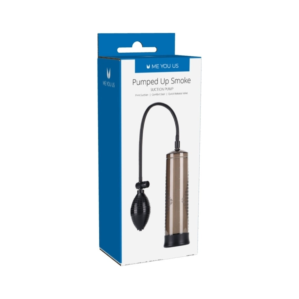 Pumped Up Smoke penis pump by Me You Us in its box.