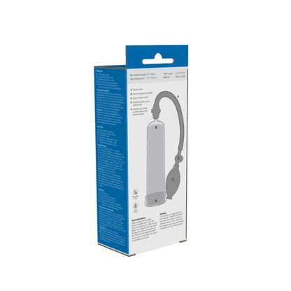 Me You Us Pumped Up penis pump box illustration.