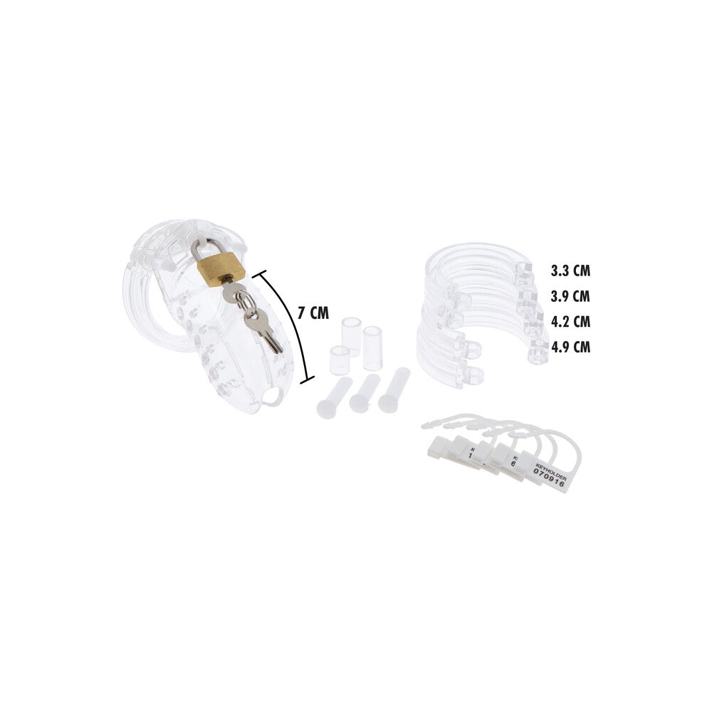 Chastity cage device