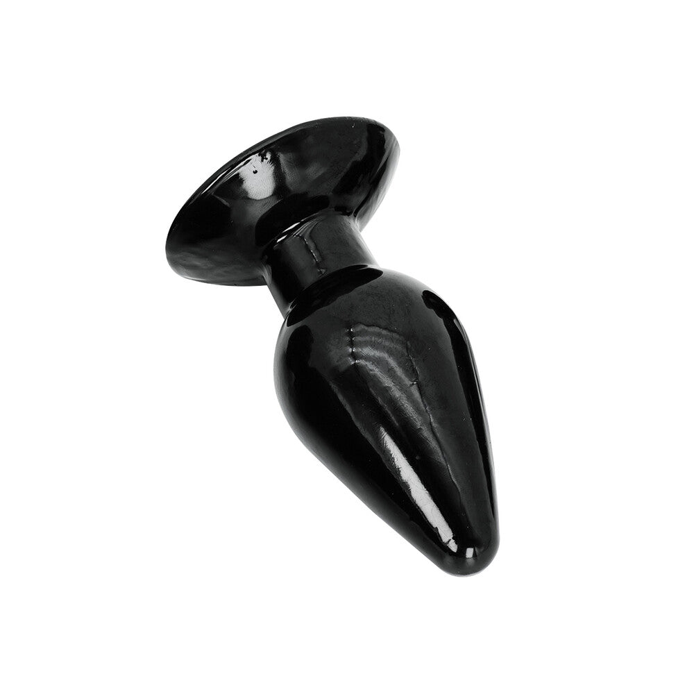 Black extreme butt plug