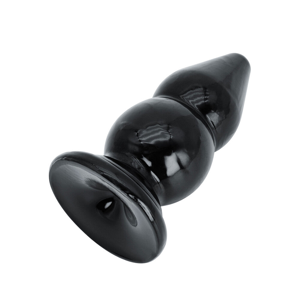 Black Extreme Balls Butt Plug