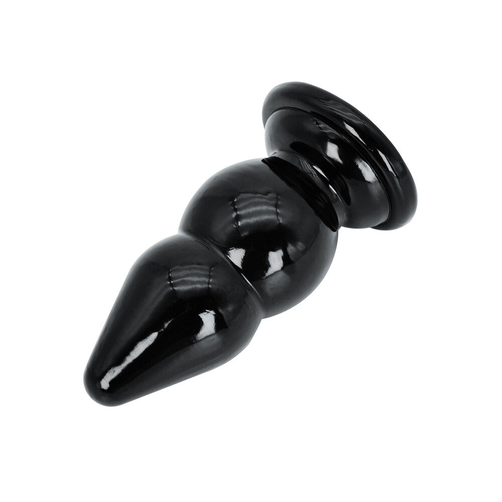Black Extreme Balls Butt Plug